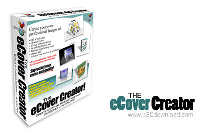 دانلود Laughingbird Software eCover Creator v2.2 - نرم افزار طراحی جعبه های سه بعدی