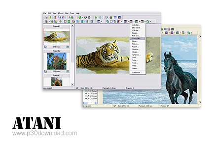 دانلود GIF Atani v4.5.2 - نرم افزار طراحی و ساخت تصاویر متحرک