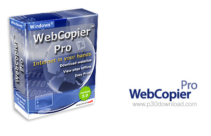 دانلود WebCopier Pro v5.0 - نرم افزار دانلود کامل یک سایت و بازدید به صورت آفلاین