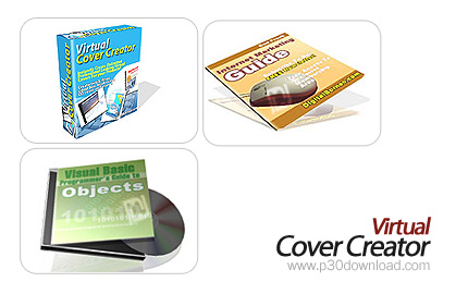 دانلود Virtual Cover Creator v2.1 - نرم افزار ساخت و طراحی جعبه های CD و کتاب های الکترونیکی