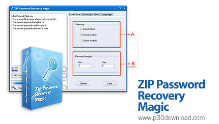 دانلود ZIP Password Recovery Magic v6.1.1.252 - نرم افزار بازیابی پسورد فایل های زیپ