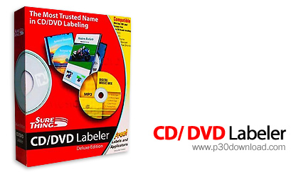 دانلود SureThing CD DVD Labeler Deluxe v5.2.647.0 - نرم افزار ساخت برچسب سی دی