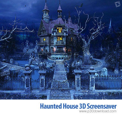 دانلود Haunted House 3D Screensaver v2.0.0.6 - اسکرین سیور خانه متروکه