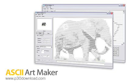 دانلود Ascii Art Maker v1.71 - نرم افزار ساخت کدهای Ascii از متن و عکس