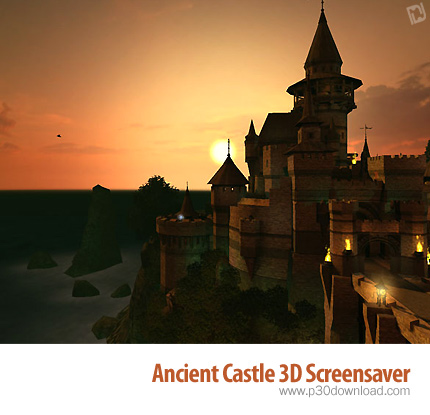 دانلود Ancient Castle 3D Screensaver - اسکرین سیور قلعه باستانی 