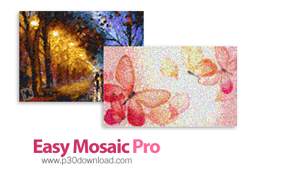 دانلود Easy Mosaic Pro v8.322 - نرم افزار ایجاد تصاویر موزاییکی 