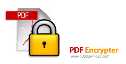 دانلود PDF Encrypter v2.5 - نرم افزار رمز گذاری و محافظت فایل های PDF