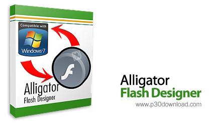 دانلود Alligator Flash Designer v8.0.17 - نرم افزار ساخت و انتشار حرفه ای فایل های فلش