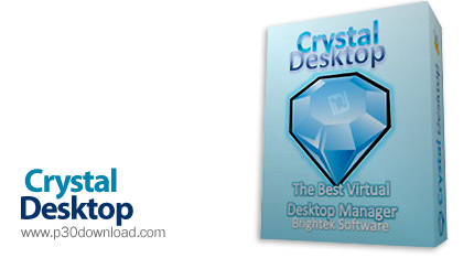 دانلود Crystal Desktop v3.9 - نرم افزار ایجاد چندین فضای دسکتاپ