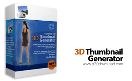 دانلود 3D Thumbnail Generator v1.0 - نرم افزار ساخت تصاویر کوچک سه بعدی
