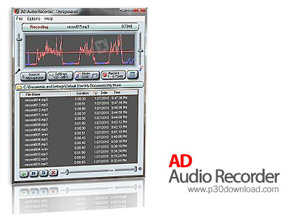 دانلود Adrosoft AD Audio Recorder v2.5 - نرم افزار ضبط صداها