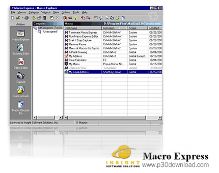 دانلود Macro Express v4.1.6.1 - نرم افزار انجام کارهای تکراری به صورت خودکار