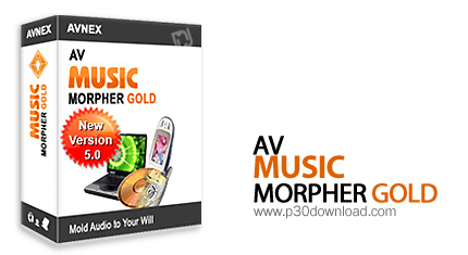 دانلود AV Music Morpher Gold v5.0.35 - نرم افزار ویرایش و میکس فایل های صوتی