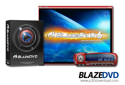 دانلود BlazeDVD Professional v6.0.0.0 - نرم افزار پخش فیلم های دی وی دی