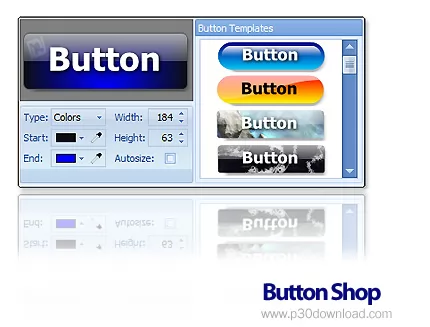 دانلود Button Shop v4.16 - نرم افزار ساخت کلید برای وب سایت