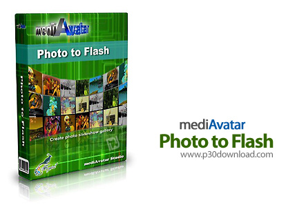 دانلود mediAvatar Photo to Flash 1.0.1.0224 - نرم افزار ساخت اسلاید شو های فلش از تصاویر