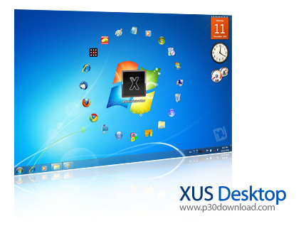 دانلود XUS Desktop v1.3.57 - نرم افزار مرتب سازی آیکون های دسکتاپ