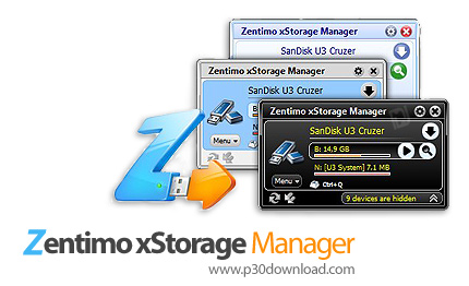 دانلود Zentimo xStorage Manager v3.0.5.1299 - نرم افزار مدیریت درایو و دستگاه های خارجی USB