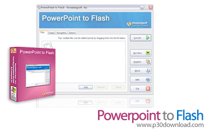 دانلود Powerpoint to Flash v2.6.1.2948 - نرم افزار تبدیل اسناد پاور پوینت به فلش