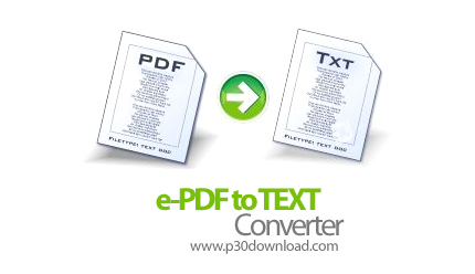 دانلود e-PDF To Text Converter v2.1 - نرم افزار تبدیل پی دی اف فارسی به متن