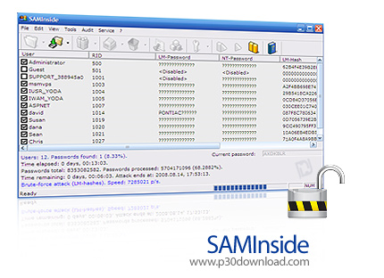 دانلود SAMInside v2.6.6.0 - نرم افزار رمزگذاری و رمزگشایی