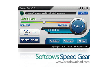 دانلود Speed Gear v7.2 - نرم افزار افزایش سرعت اجرای بازی ها