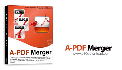 دانلود A-PDF Merger v4.8.0 - نرم افزار ادغام فایل PDF