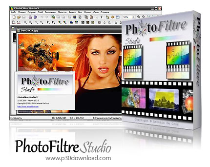 دانلود PhotoFiltre v11.5.1 x64 + Studio X v10.14.2 - نرم افزار روتوش عکس
