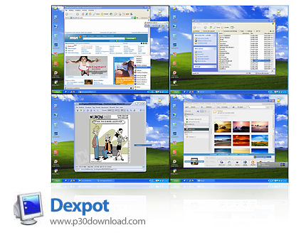 دانلود Dexpot v1.5.15 - نرم افزار ایجاد چندین دسکتاپ مجازی با تنظیمات مستقل