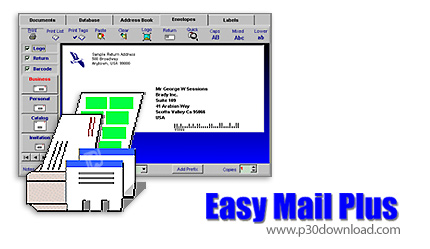 دانلود Easy Mail Plus v2.2.33.1 - نرم افزار ساخت و ایجاد لیست های پستی 