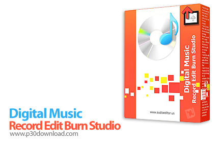 دانلود Digital Music Record Edit Burn Studio v7.6.0.60 - نرم افزار ضبط، ویراش، تبدیل فرمت و رایت سی 