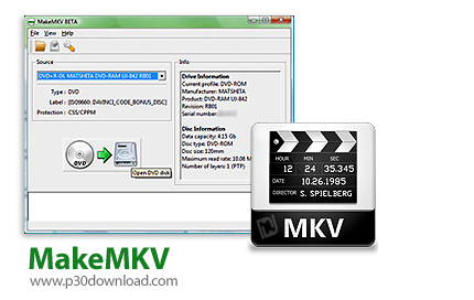 دانلود MakeMKV v1.6.13 - نرم افزار تبدیل فرمت فایل های ویدیویی به فرمت MKV