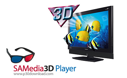 دانلود SAMedia3D Player v1.0.0.3 - نرم افزار پخش فیلم های معمولی (2 بعدی) به صورت 3 بعدی
