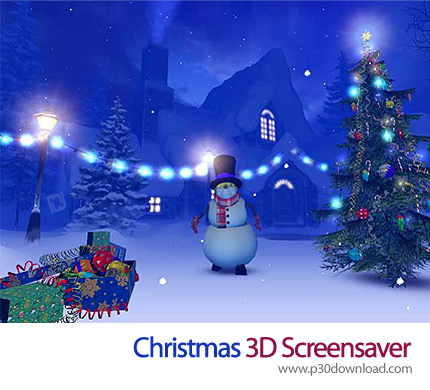 دانلود Christmas 3D Screensaver v1.0 Build 8 - اسکرین سیور کریسمس