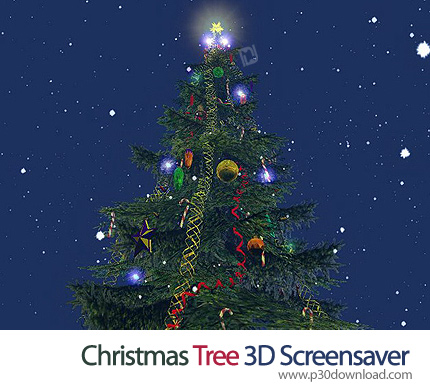 دانلود Christmas Tree 3D Screensaver v1.0 Build 1 - اسکرین سیور درخت کریسمس