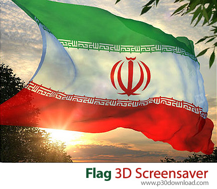 دانلود Flag 3D Screensaver v1.0 Build 7 - اسکرین سیور پرچم کشورهای مختلف