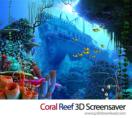 دانلود Coral Reef 3D Screensaver v1.0 Build 2 - اسکرین سیور صخره های مرجانی