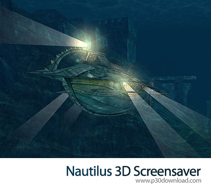 دانلود Nautilus 3D Screensaver v1.2 Build 7 - اسکرین سیور دنیای زیر آب