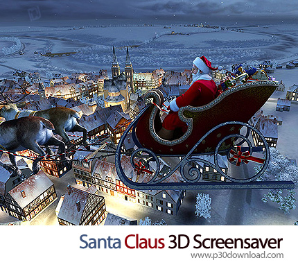 دانلود Santa Claus 3D Screensaver v1.0 Build 1 - اسکرین سیور بابا نوئل