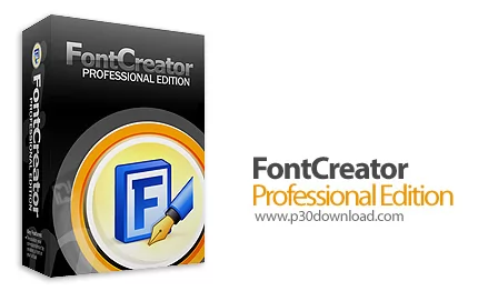 دانلود High- Logic FontCreator Professional v15.0.0.2993 x64/x86 + v10.0 - نرم افزار ساخت و ویرایش ف