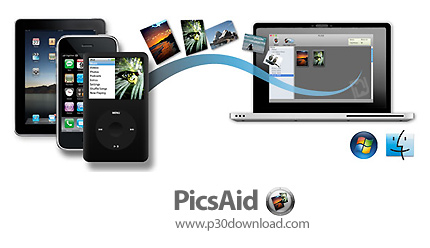 دانلود PicsAid v1.34 - نرم افزار انتقال تصاویر از ابزارهای iPod ،iPad و iphone به کامپیوتر 