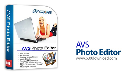 دانلود AVS Photo Editor v3.3.2.173 - نرم افزار ویرایش تصاویر