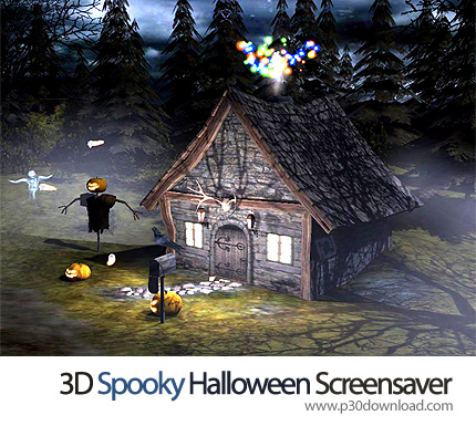 دانلود 3D Spooky Halloween Screensaver - اسکرین سیور هالووین شبح وار