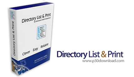 دانلود Directory List and Print Pro v4.28 - نرم افزار فهرست کردن و چاپ محتویات دایرکتوری