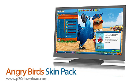 دانلود Angry Birds Skin Pack v1.0 - پوسته پرندگان خشمگین برای ویندوز