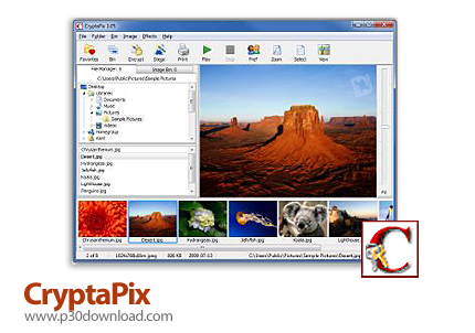 دانلود CryptaPix v3.10 - نرم افزار رمزگذاری و مدیریت عکس