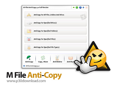 دانلود M File Anti-Copy v5.2 - نرم افزار جلوگیری از کپی، حذف و اجرای فایل ها