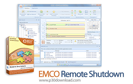 دانلود EMCO Remote Shutdown v4.4.2 Build 4801 - نرم افزار خاموش کردن کردن و راه اندازی از راه دور سی