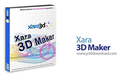 دانلود Xara 3D Maker v7.0.0.415 - نرم افزار طراحی آرم و انیمیشن های سه بعدی