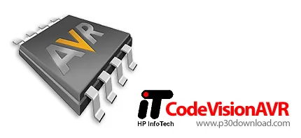 دانلود CodeVisionAVR v3.40 - نرم افزار کامپایلر C و IDE و Automatic Program Generator برای میکروکنتر
